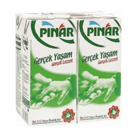 Pınar Tam yağlı süt 1 Lt x 4 Adet